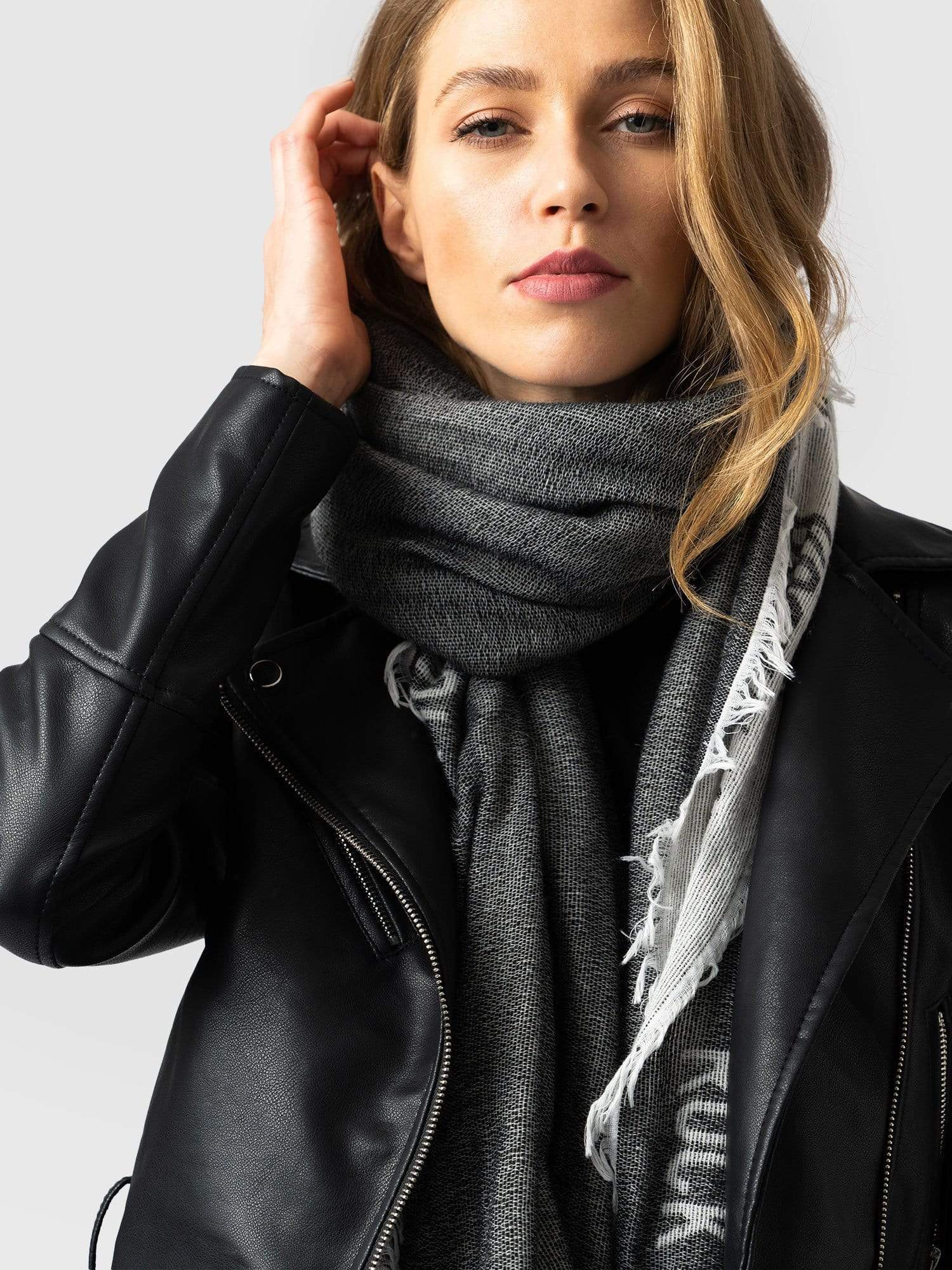 Rock & Roll Scarf - Black